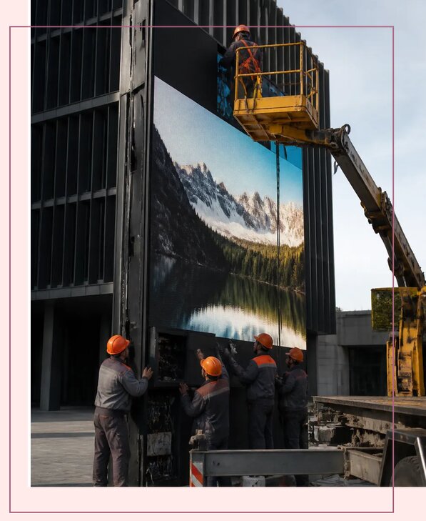 Размещение DOOH рекламы в Кургане на цифровых экранах